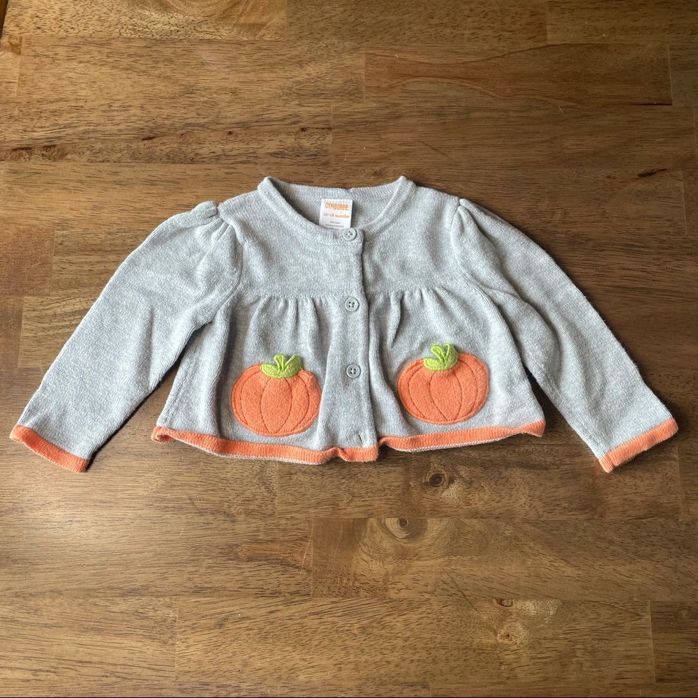 Gymboree pumpkin sweater